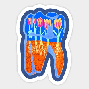 Tooth Terrarium 2 Sticker